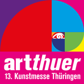 Logo artthuer 12. Kunstmesse Thüringen